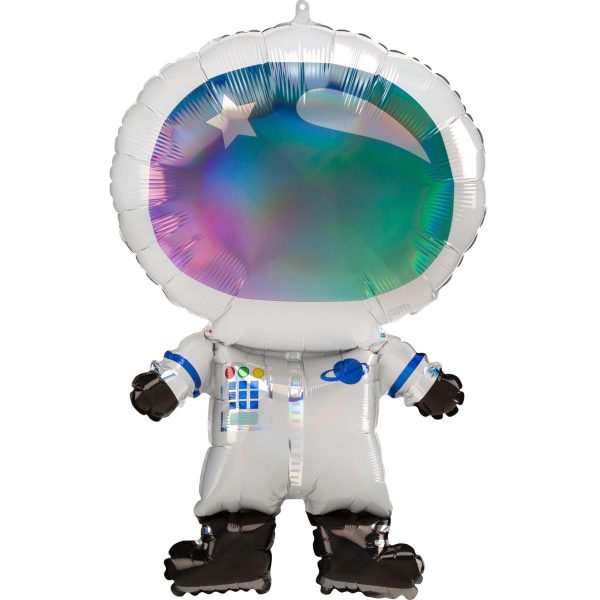 Astronaut Iridescent SuperShape 50x76cm on Sale