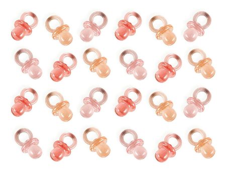 Baby Shower - Pink Pacifier Favor 24pcs For Discount