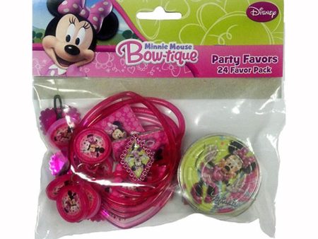 Disney Minnie Mouse Value Pack  Favors 24pcs For Cheap