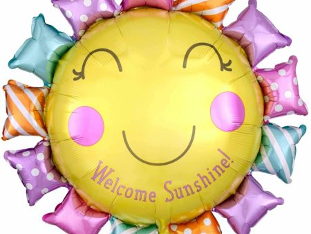 Welcome Sunshine Baby SuperShape Balloon 68in Fashion