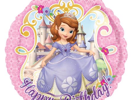 Sofia The 1st Happy Birthday Foil Balloon 18in For Cheap