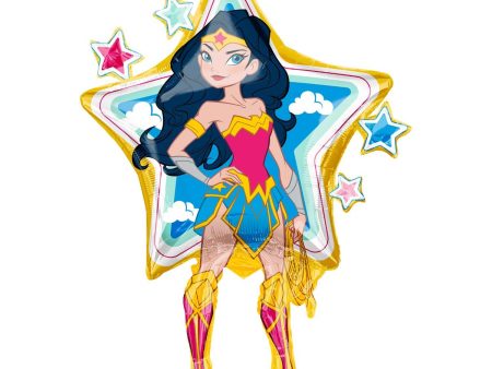 Wonder Woman SuperShape Balloon 68x96cm Supply