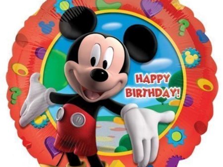 Mickey s Clubhouse Birthday Foil Balloon 18in Online now